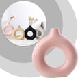 thumbnail image 1 of Innovative Geometric Ceramic Vase A New Choice For Home Decoration,Vase Ornament*1 Clearance, 1 of 4