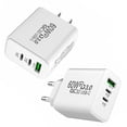 thumbnail image 3 of 60w Gan Charger Quick Charge 4.0 3.0 Type C Pd Usb Charger Eu Us With Qc 4.0 3.0 Portable Fast Charger For Iphone 13 Pro Xiaomi Afortunado Sencillez, 3 of 5
