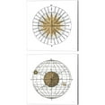 thumbnail image 1 of Great Art Now Solar Globe by Sue Schlabach 2 Piece Canvas Art Set Each 14"W x 14H, 1 of 3
