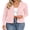 04-C-Light Pink, variant on Womens Open Front Cardigan Lightweight Sweater Button Down Long Sleeve Casual Knit Tops Shrugs for Women
