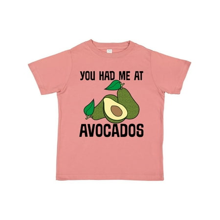 

Inktastic You Had Me at Avocados Gift Toddler Boy or Toddler Girl T-Shirt
