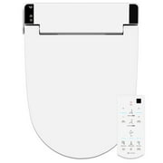 VOVO STYLEMENT VB-6000S Electronic Bidet, Elongated, UV LED Sterilization, Heated Seat, Warm Dry and Water, Self Cleaning Full Stainless Nozzle, Made in Korea - White