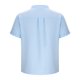 thumbnail image 3 of pstuiky camisetas de hombre, Camisa informal de manga corta con cuello alto, cómoda y lisa para hombre ropa de hombre xl, 3 of 4
