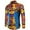 CL3, variant on BAZINRICHE African Men Long Sleeve Shirts Top Causal Party Shirt WYN350