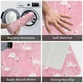 thumbnail image 5 of Uemuo Pink Flamingos and Flowers Printed Door Mat Indoor Doormat 16"x24",Front Back Door Mats Non Slip Entrance Rugs,Inside Doormats for Entryway, 5 of 9
