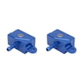 thumbnail image 3 of Guardoinrt Improve Motorcycle S Performance Rear Brake Master Cylinder Reservoir Cover Cap Designed blue 2Set, 3 of 6