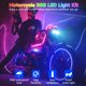 thumbnail image 2 of Kit de luces LED para motocicleta de 12 piezas, tira de luces RGB para motocicleta con aplicación/control RF dual, luces subterráneas impermeables con luz de freno, lámparas de atmósfera de 16 colores, 2 of 6