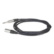 Odyssey OS110PXM XLR Male to Mono 1/4″ Male Unbalanced Microphone Cable - 10 Feet
