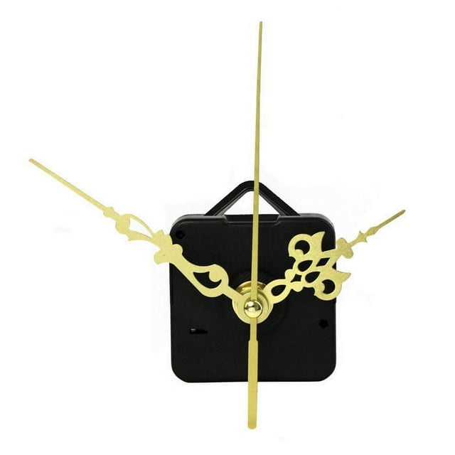 Yhsdtq , Rapport Qualité-Prix, Kit de Réparation de Mécanisme d'Horloge, Pièces de Rechange en Quartz, Aiguilles à Pointe Dorée, Réparation Maison DIY, pour Horloges Antiquités, Engrenage de Précision, Compatible avec Montres Vintage
