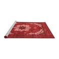 thumbnail image 2 of Ahgly Company Machine Washable Indoor Square Persian Red Traditional Area Rugs, 3' Square, 2 of 4