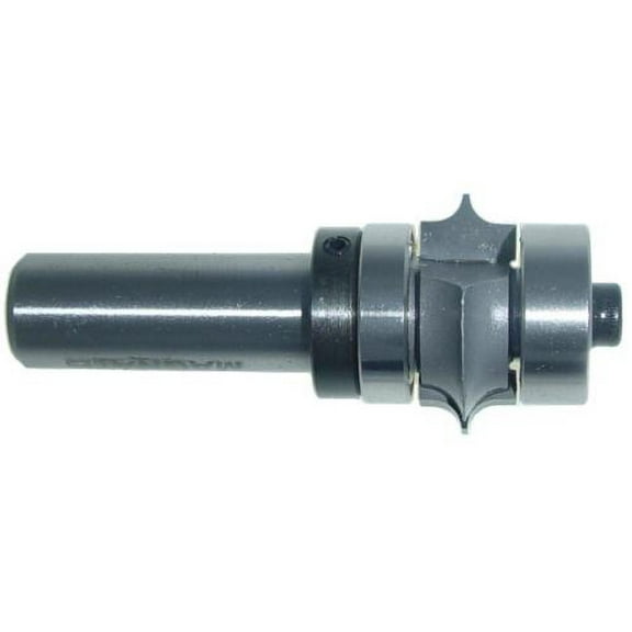 Magnate S7651 Leaf Edge Beading Carbide Tipped Router Bit - 1/8" Radius, 3/8" Cutting Length, 1/2" Shank Diameter, 1-3/4" Shank Length, 7/8" Overall Diameter
