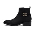 thumbnail image 4 of Bota Tommy Hilfiger Imiera2 de piel negra para mujer, 4 of 6