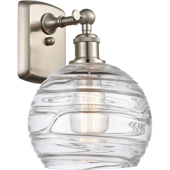 Innovations Lighting - Deco Swirl-1 Light Wall Sconce in Industrial Style-8