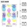 thumbnail image 3 of Pineapples Ring Binder Notebook Journey Note Diary College Ruled Spiral Notebook Study Loose Leaf Paper A5 60 Pages, 3 of 8