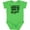 Apple Green, variant on I Have My Godmother Under My Spell with Cute Witch Hat Boys or Girls Baby Bodysuit