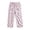 01_Pink, variant on UJNDER Girls Striped Drawstring Elastic Waist Capri Trousers with Side Pockets Comfortable Play Girls Pants,02_Orange,13-14 Years