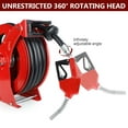 thumbnail image 5 of Fitnet Diesel Fuel Hose Reel Retractable, 3/4" x 50', Spring Driven Auto Swivel 300 PSI, 5 of 9