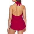 thumbnail image 2 of Solid Bianca One-Piece Romper Swimsuit, 2 of 2