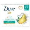 Dove Beauty Bar, Go Fresh Rejuvenate, 4 Oz, 14 Ct
