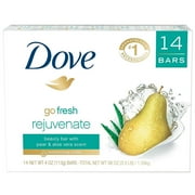 Dove Beauty Bar, Go Fresh Rejuvenate, 4 Oz, 14 Ct