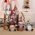 thumbnail image 3 of Clearance! Christmas Tree Hanging Gnomes Plush Christmas Ornaments Elk Swedish Handmade Xmas Gnome Decor Mini Halloween Gnomes Scandinavian Santa Holiday Decoration for Walls, Stairs, Windows, 3 of 3