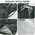 thumbnail image 2 of FORMRS Boys Swim Trunks Quick Dry Mesh Liner Boardshorts Sizes XS-XL, Green Christmas Trees, 2 of 7