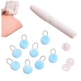 thumbnail image 1 of Pin-Free Quilt Fixing Clip, 8Pcs Duvet Clips and Threading Tool, Soft Duvet Snaps to Hold Comforter Inside, Invisible Quilt Fixing Clips Duvet Pins for Quilts Blanket Sheet (Blue), 1 of 9