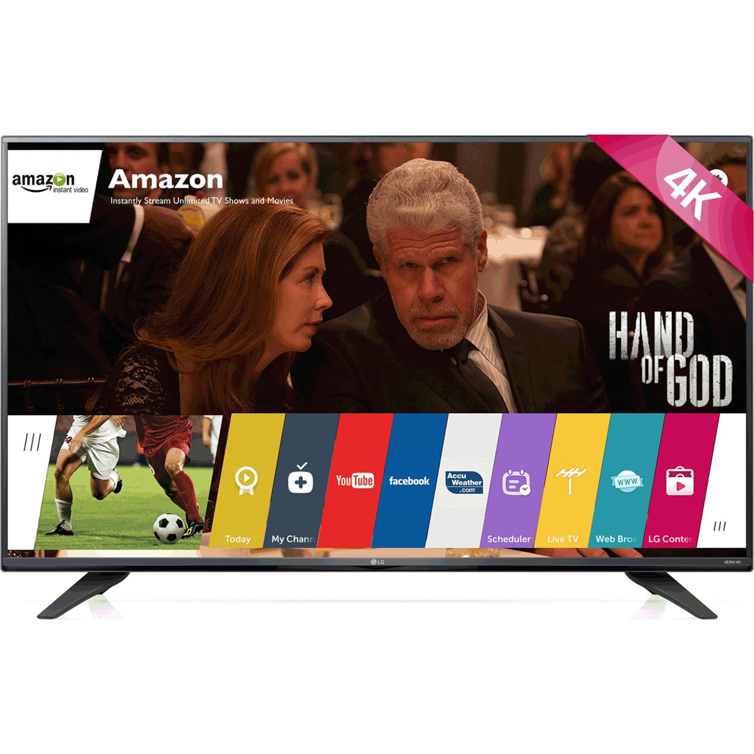 LG 60UF7700 - 60-inch 240Hz 2160p 4K Smart LED UHD TV with WebOS - 0