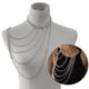 thumbnail image 5 of Cadena del Cuerpo Sunnimix Joyas Cadena Collares Accesorios Blanco A, 5 of 8