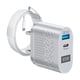 thumbnail image 1 of Cargador Carga Rápida 2 Usb Pd Qc3.0 65 W Con Cable Tipo C, 1 of 5