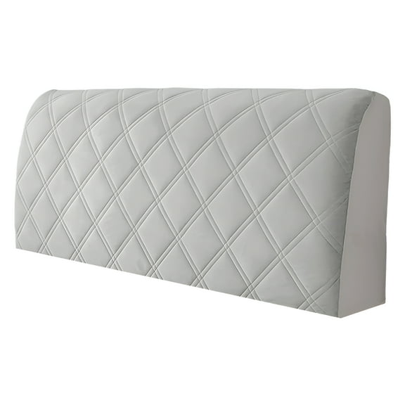 AUQ Stretch Bed Headboard Slipcover,Bed Headboard Cover for Queen,Dustproof Protector Cover for Upholstered Headboard Bedroom Decor Headboard Cover 86.6in