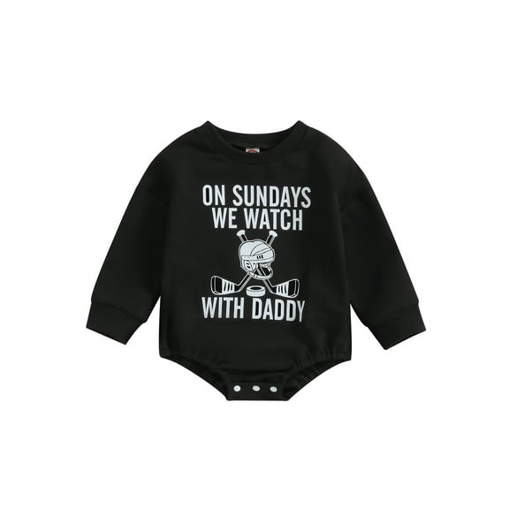 Bagilaanoe Newborn Baby Girl Boy Oversized Romper Sweatshirt Long Sleeve Bodysuit Letter Print Pullover 6M 12M 18M 24M Infant Casual Tee Tops