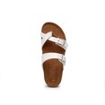thumbnail image 1 of Tanleewa Cork Footbed Sandals Casual Flip Flops Beach Slippers for Women, 1 of 7