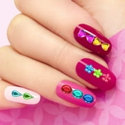 Meafeng Self Adhesive Assorted Gem Stickers for Crafting, 1200+ Jewels for Crafts Stick on Rhinestones for Kids and Adults
