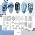 thumbnail image 1 of Placas de estampado de uñas con diseño de personajes extravagantes, plantillas para decoración de uñas, imágenes de líneas de arte de uñas, 1 of 2