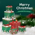 thumbnail image 4 of Cqxid Desktop Ornament Under $10 Bobasndm 3Pcs Boxes Plaid Christmas Nesting Boxes With Lids In 3 Assorted Sizes For Holiday Decorative Wrapping, 4 of 9
