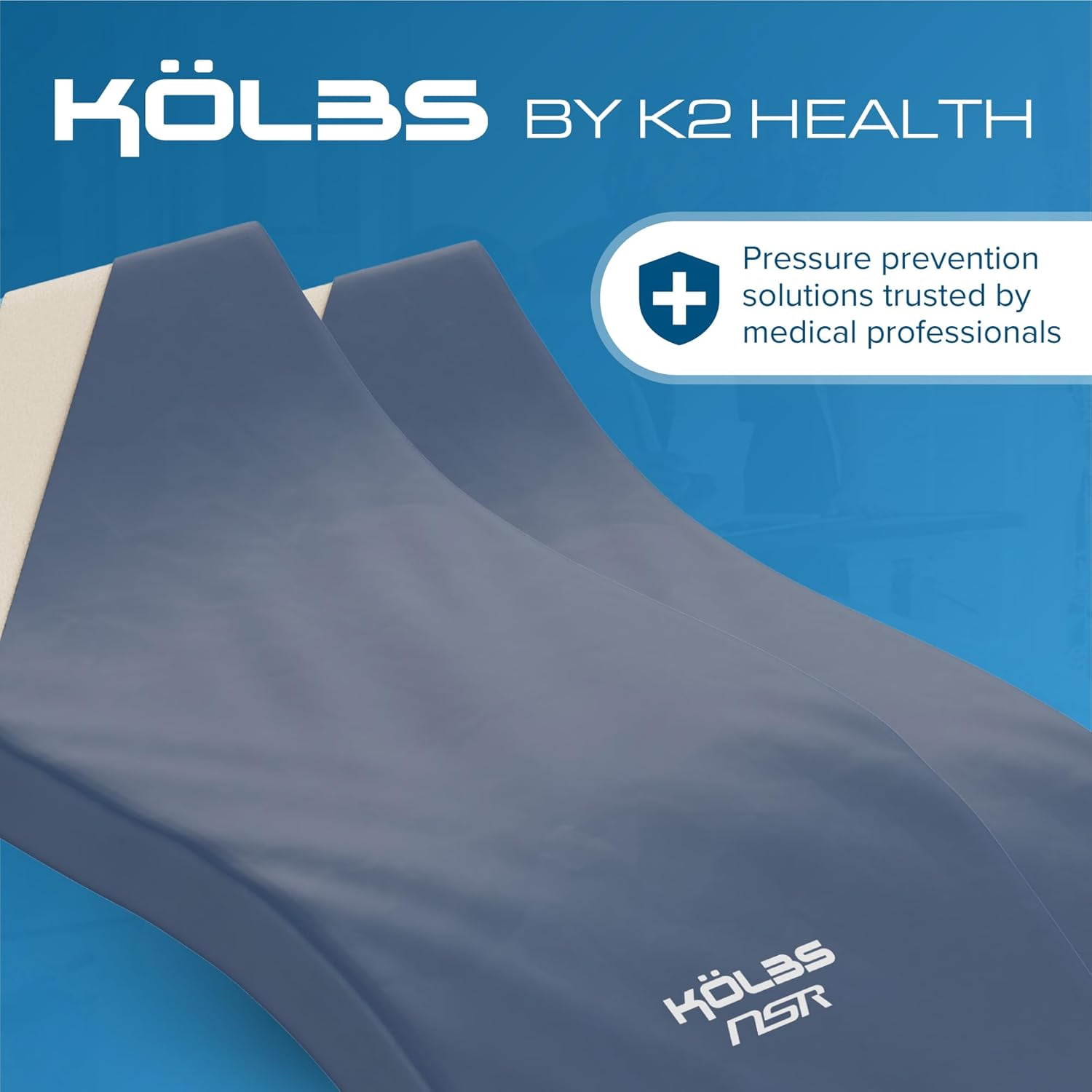 K2 Health Products Homecare 6" Cushioned Twin Firm Foam Hospital Mattress with Removable Cover