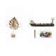 thumbnail image 1 of Escultura De Calavera De Hoja, Figura De Barco De Metal, Adorno Creativo Nórdico, Artesanía Abstracta, Decoración De Mesa, Fiesta, Hogar, Quemador De Incienso, Soporte Para Armario De, 1 of 8