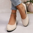 thumbnail image 2 of Women's Ballet Flats with Arch Support Comfortable Everyday Shoes Stylish Women's Casual Shoes Comfortable On Soft Sole Round Toe Wedge Sneakers For Everyday Wear, 2 of 9
