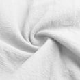 thumbnail image 6 of Tuphregyow Women's Cotton Linen Tops Clearance Travel Slouchy Work Blouse New Style Solid Trendy Classic 3/4 Sleeve Leisure Tops V Neck Button Shirts White XL, 6 of 7