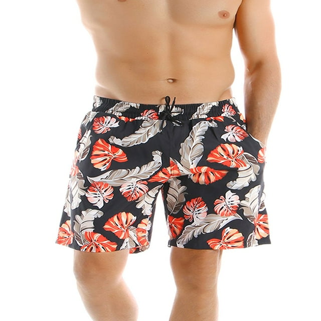Family Matching Father Son Swim Trunks and Boys Quick Dry Swimwear
