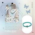 thumbnail image 3 of Minnieouse de tortuga , joyería turquesa, piedras preciosas naturales duraderas y cristales, pulseras de amistad para hombres y mujeres Type2 NO2, 3 of 6