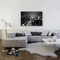 thumbnail image 2 of ARTCANVAS Jakarta Indonesia Black and White Skyline Canvas Art Print - Size: 40" x 26" (0.75" Deep), 2 of 9