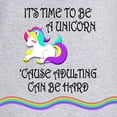 thumbnail image 3 of CafePress - Be A Unicorn When Adulting Is Hard - Women's Nightshirt, 3 of 4