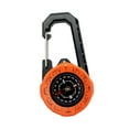 thumbnail image 3 of Accesorio de supervivencia de la brújula de senderismo Brújula multifunción Campamento al aire libre para Naranja, 3 of 9