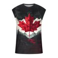 thumbnail image 4 of Camiseta sin mangas de cuello redondo para hombre, informal, a la moda, con estampado, sin mangas, deportiva, de poliéster, 4 of 5