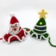 thumbnail image 1 of Como Gatos y Perros, Sombreros y Accesorios Navideños, Árboles de Navidad de Papá Noel de Lana Tejidos a Mano, 1 of 3