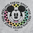thumbnail image 3 of Disney - Mickey & Friends - Mickey Feeling Fresh Since 1928 - Men's Crew Neck Fleece Pullover, 3 of 5