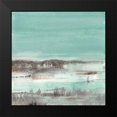 thumbnail image 2 of Goldberger, Jennifer 12x12 Black Modern Framed Museum Art Print Titled - Winter Mint II, 2 of 5