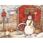 LANG Winter Barn Boxed Christmas Cards 18 Cards with 19 Envelopes (1004693)